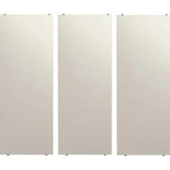 String Shelves 3-pack 58x20 cm, Black Ash