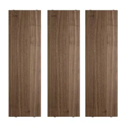 String Shelves 3-pack 58x20 cm, Black Ash