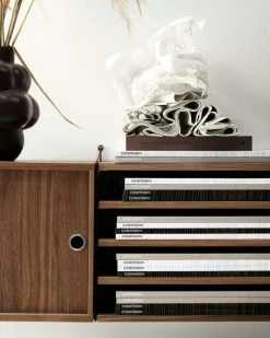 String Shelves 3-pack 58x20 cm, Black Ash