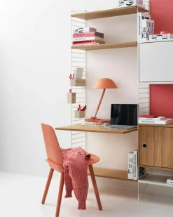 String Shelves 3-pack 58x20 cm, Black Ash