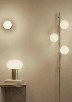 Stringball 3 Wall Lamp, Brass