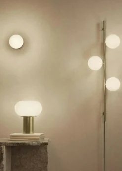 Stringball Table Lamp, Bronze