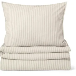 Stripe Mauve Bed Set, 150x210 + 50x60 cm