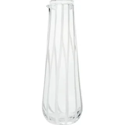 Striped Carafe With Lid, 80 cl