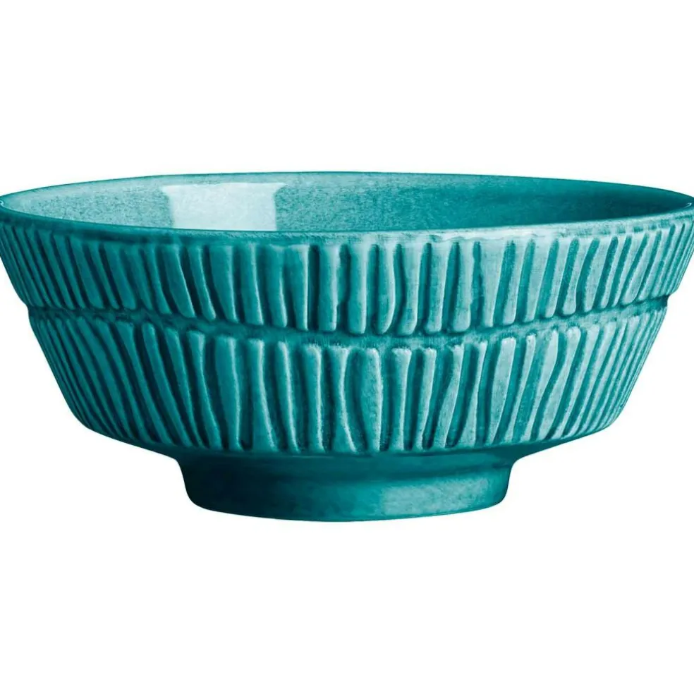 Stripes Bowl 50 cl, Blue