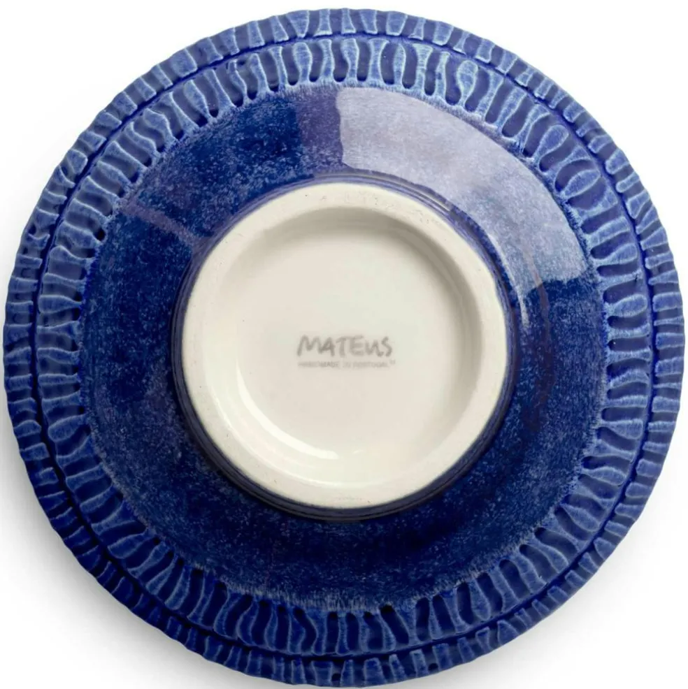 Stripes Bowl 50 cl, Blue
