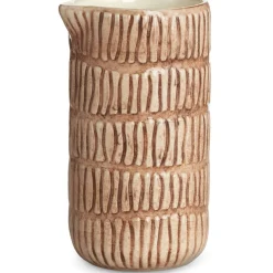 Stripes Jug 30 cl, Light Pink