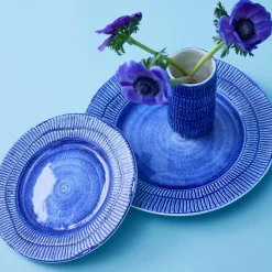 Stripes Jug 30 cl, Light Pink