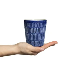 Stripes Mug 30 cl, Green