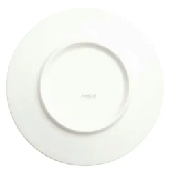 Stripes Plate 21 cm, White