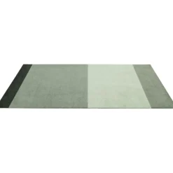 Stripes Rug Light Green / Dark Green, 90x130 cm