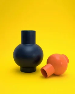 Strøm Vase 16 cm, Vibrant Orange