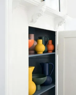 Strøm Vase 16 cm, Vibrant Orange