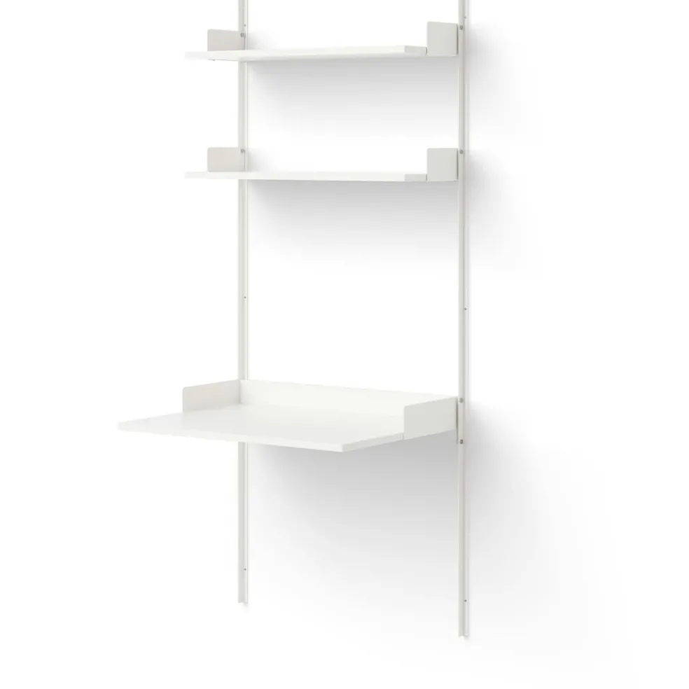 Study Shelf, Black / Oak