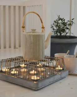 Stumpastaken Candle Holder Small, Aluminium