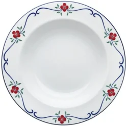 Sundborn Deep Plate, White