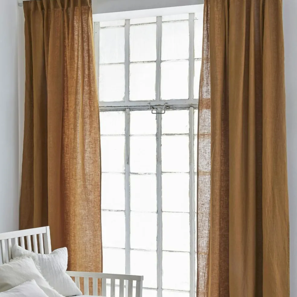 Sunshine Curtain With Heading Tape 140x250 cm, Seaweed