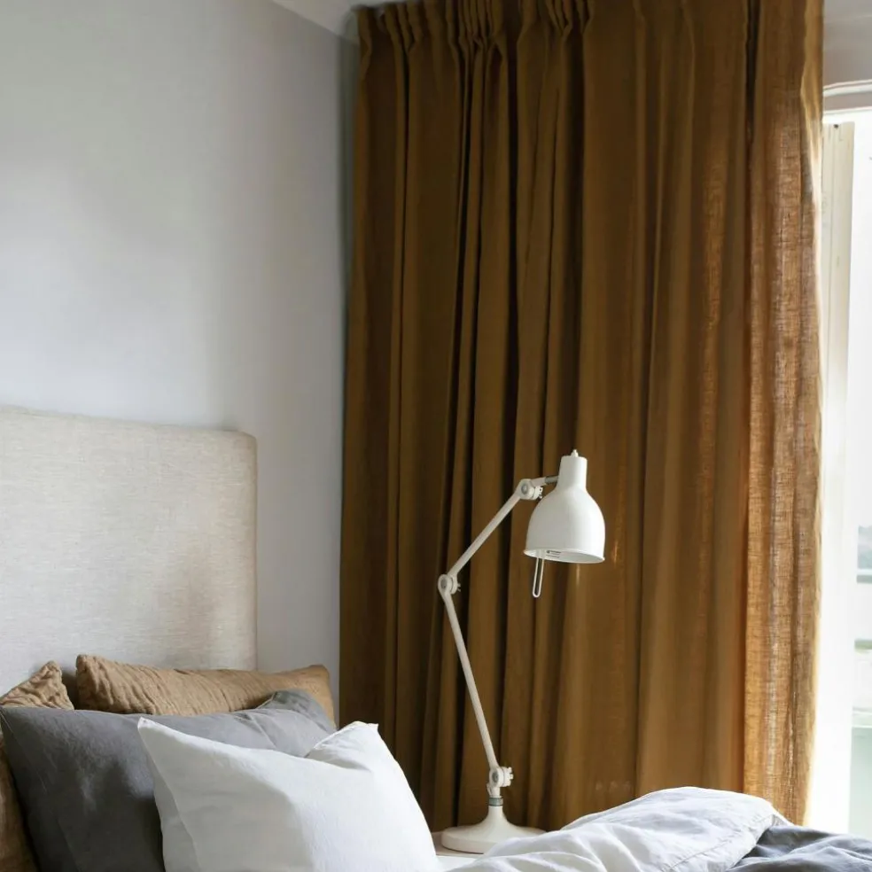 Sunshine Curtain With Heading Tape 140x250 cm, Seaweed