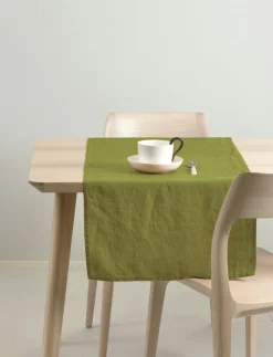 Sunshine Table Runner Sage, 50x145 cm