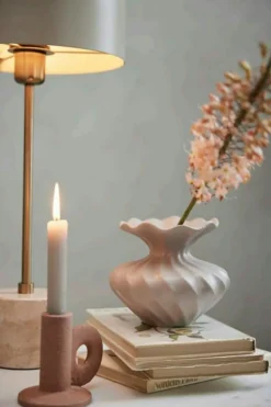 Susille Vase 14 cm, White