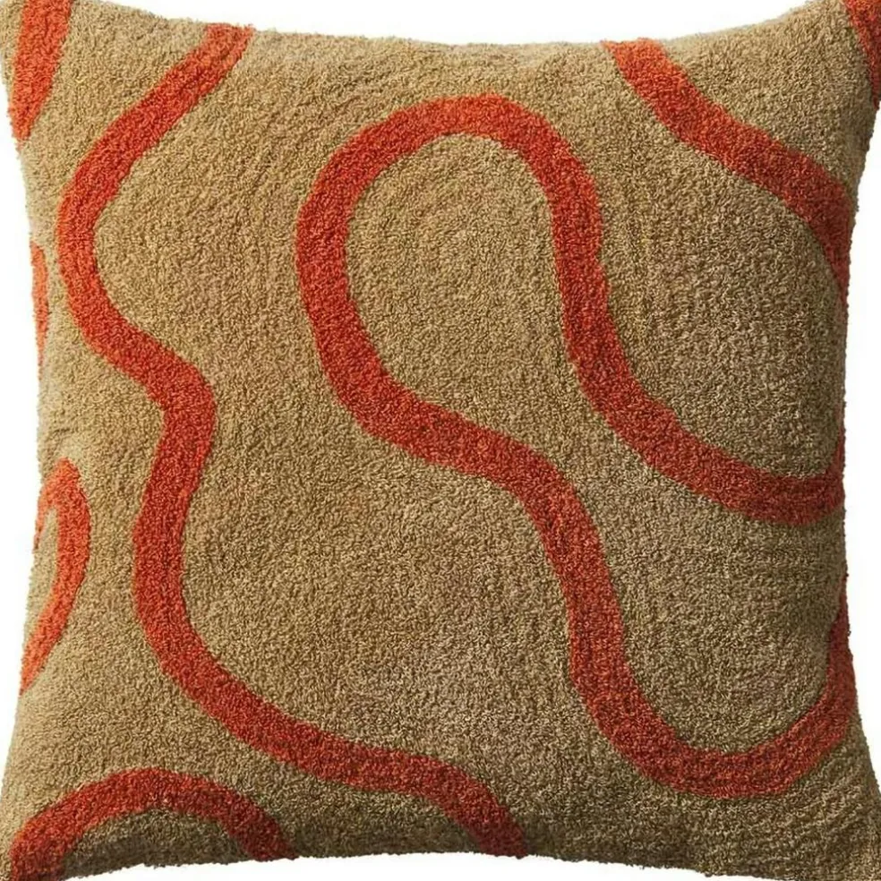 Swati Cushion Cover 50x50 cm, Off-white / Sand