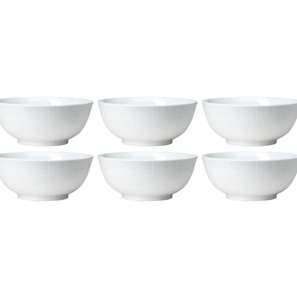 Swedish Grace Bowl 60 cl 6-pack, Fog (Light Grey)