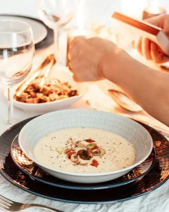 Swedish Grace Deep Plate 19 cm, Snow (White)