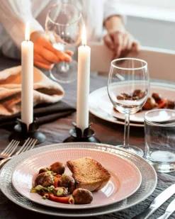 Swedish Grace Deep Plate 19 cm, Snow (White)