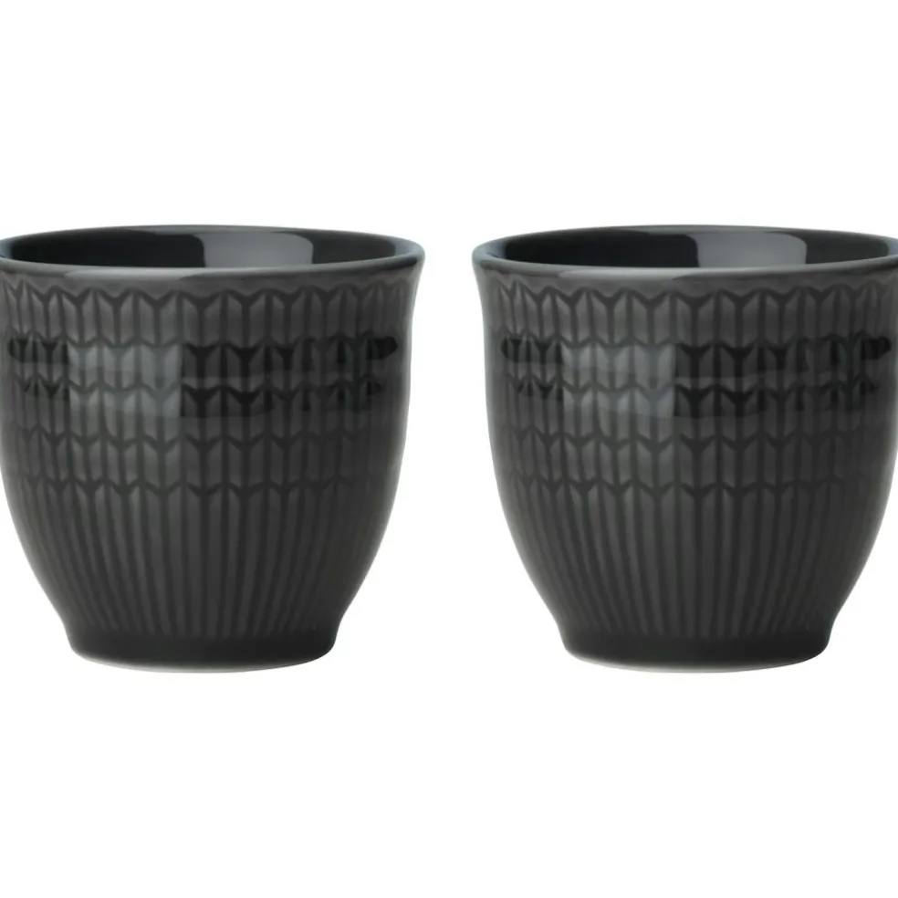 Swedish Grace Egg Cups 4 cl 2-pack, Oat
