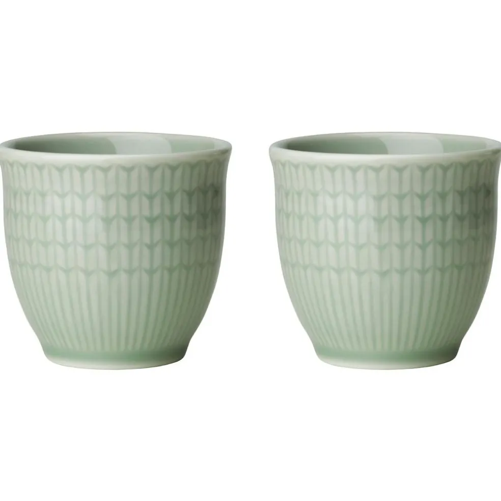 Swedish Grace Egg Cups 4 cl 2-pack, Oat