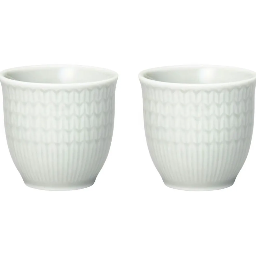 Swedish Grace Egg Cups 4 cl 2-pack, Oat