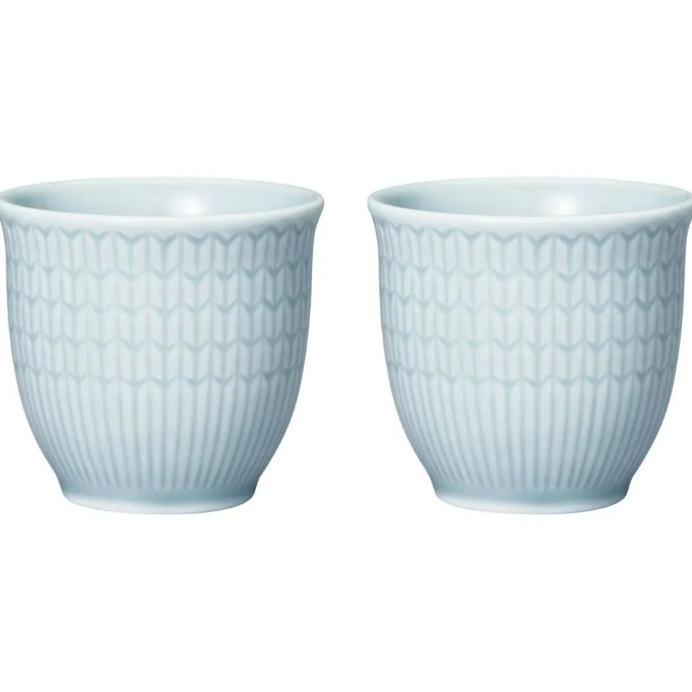 Swedish Grace Egg Cups 4 cl 2-pack, Oat