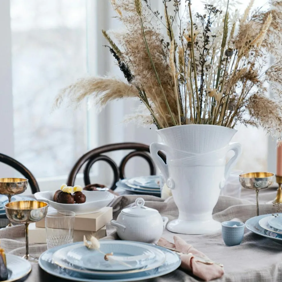 Swedish Grace Egg Cups 4 cl 2-pack, Oat