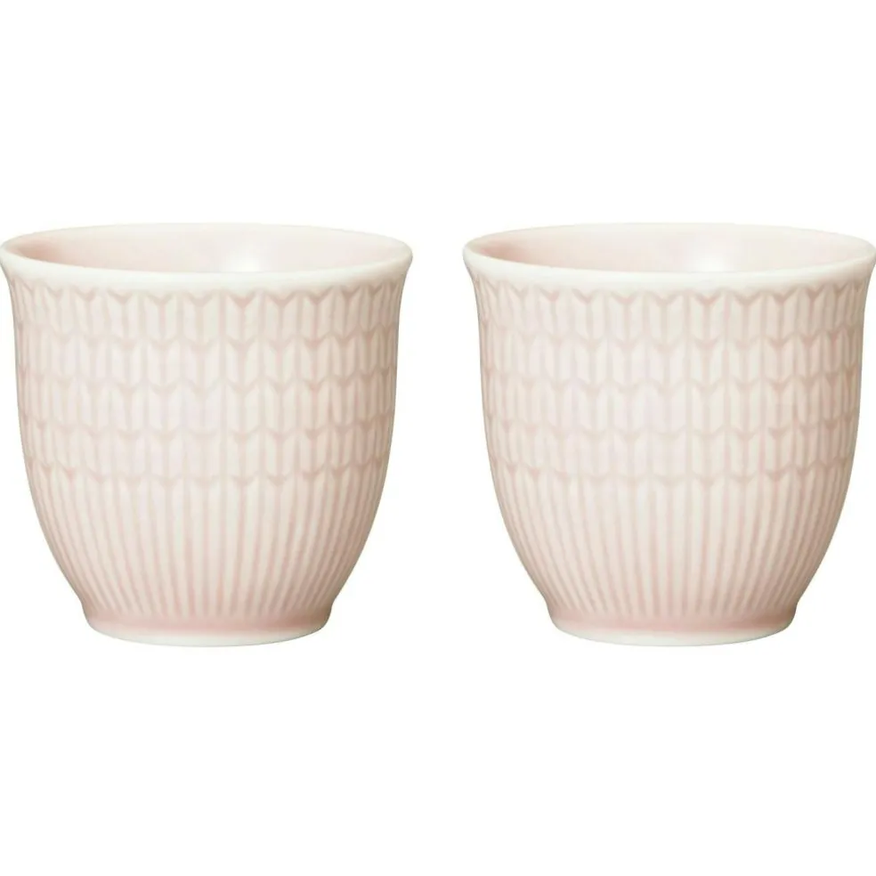 Swedish Grace Egg Cups 4 cl 2-pack, Oat