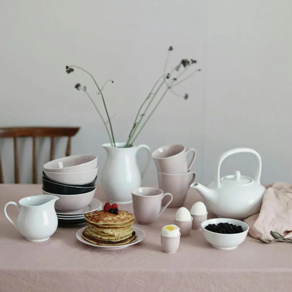 Swedish Grace Egg Cups 4 cl 2-pack, Oat