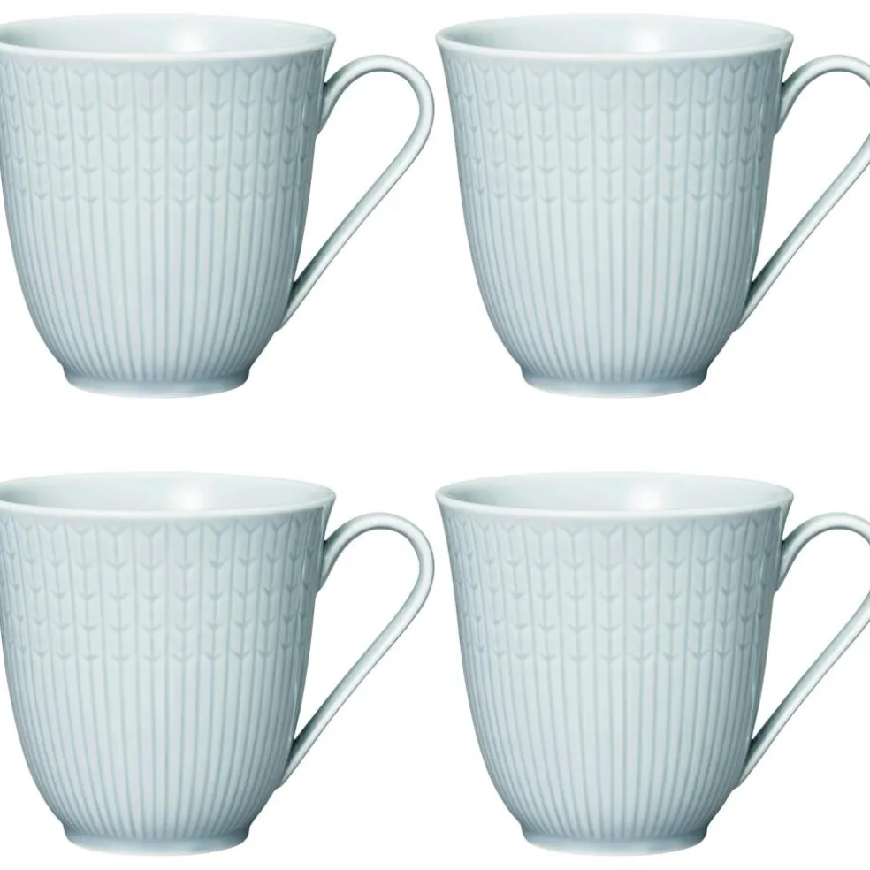 Swedish Grace Mug 30 cl 4-pack, Snow