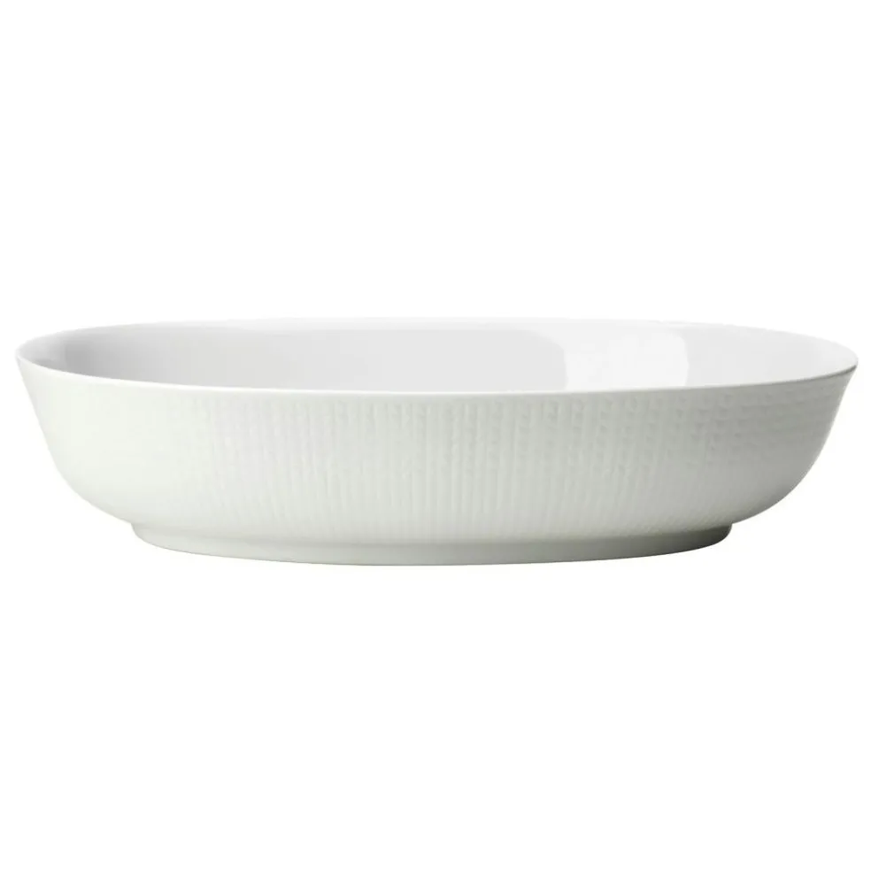 Swedish Grace Ovenproof Dish 20x28 cm, Snow (White)