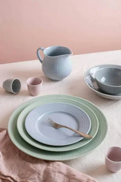 Swedish Grace Plate 21 cm, Ice (Light Blue)