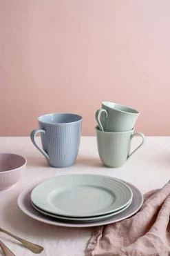 Swedish Grace Plate 21 cm, Ice (Light Blue)