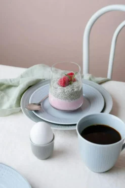 Swedish Grace Plate 21 cm, Ice (Light Blue)