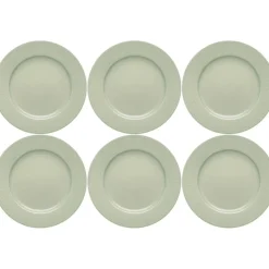 Swedish Grace Plate 21 cm 6-pack, Meadow (Light Green)