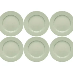 Swedish Grace Plate 27 cm 6-pack, Meadow (Light Green)