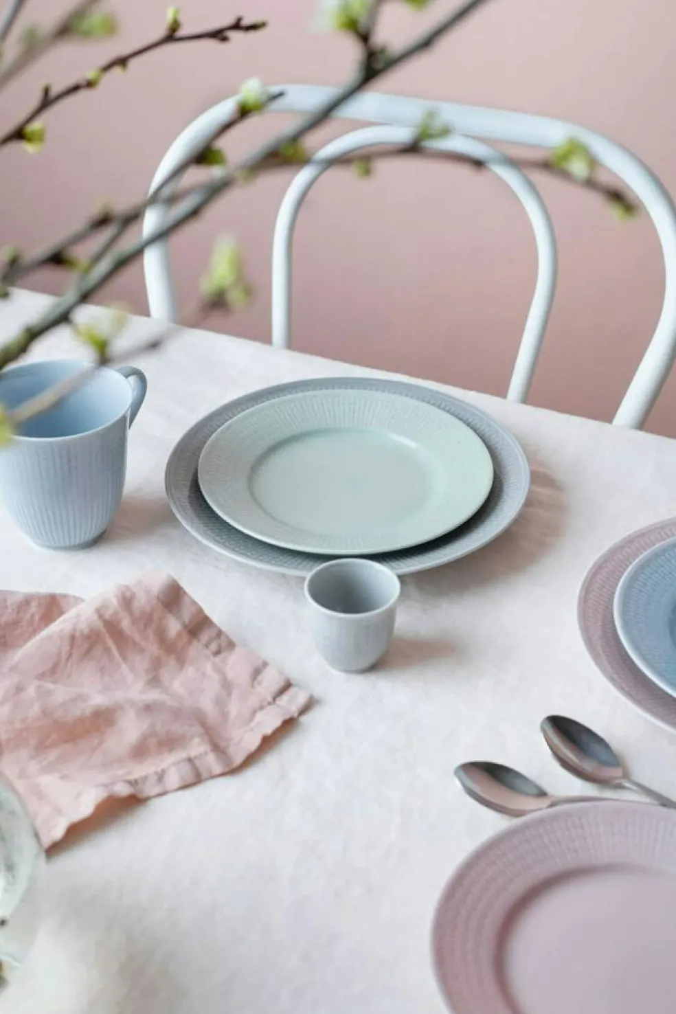 Swedish Grace Plate 27 cm, Snow (White)