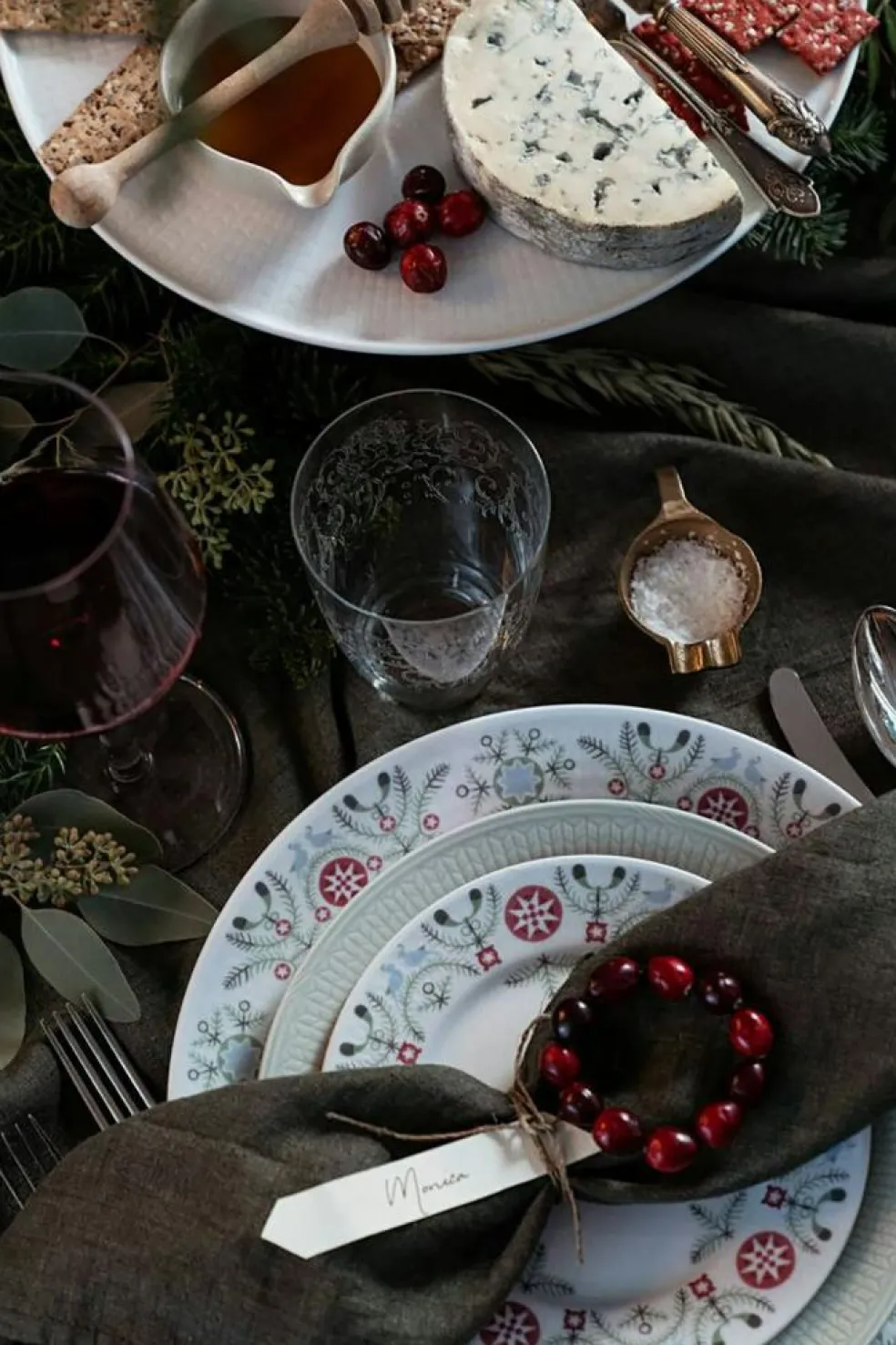 Swedish Grace Plate Ø27 cm, Winter