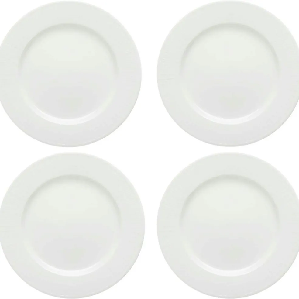 Swedish Grace Side Plate 17 cm 4-pack, Snow