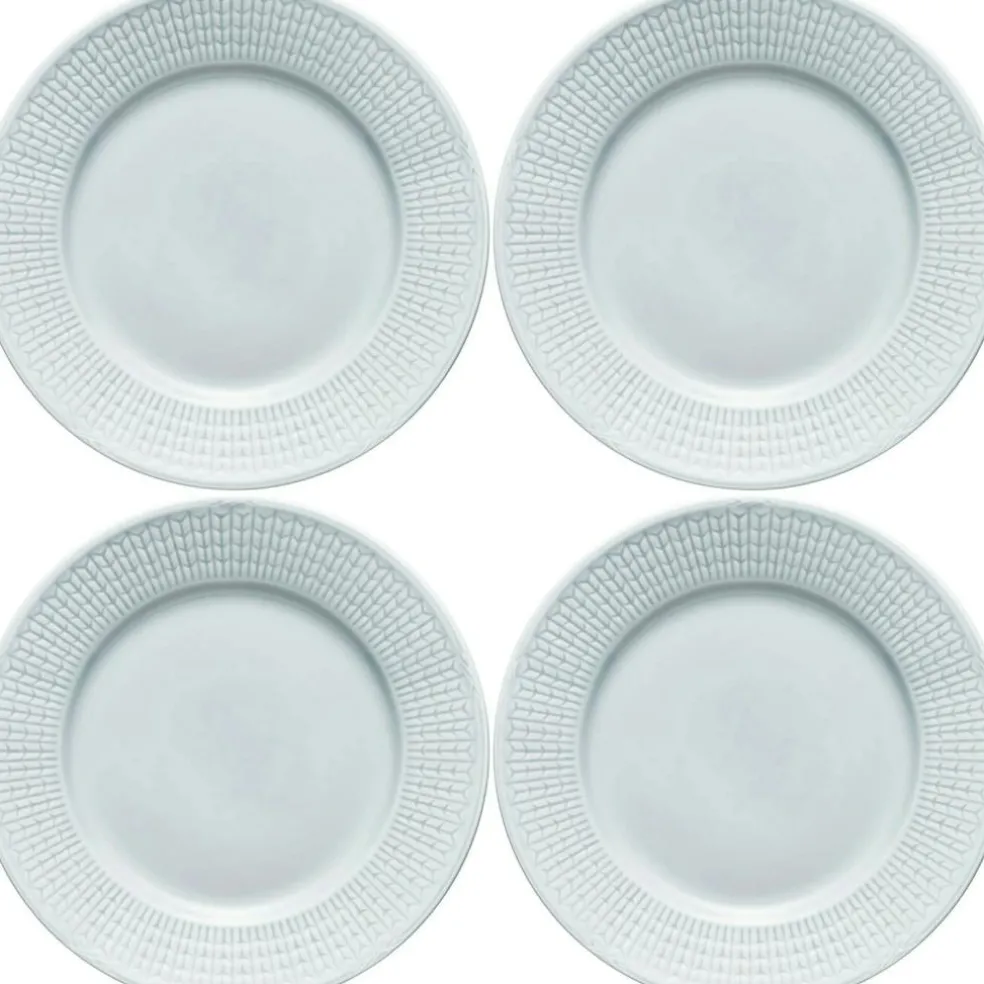 Swedish Grace Side Plate 17 cm 4-pack, Snow