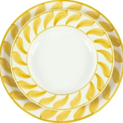 Swirl Deep Plate 22 cm, Blue