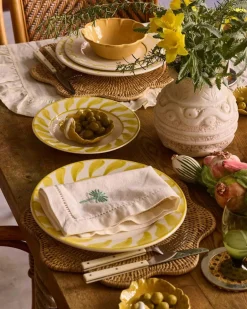 Swirl Plate 28 cm, Blue