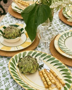 Swirl Serving Plate 32 cm, Green