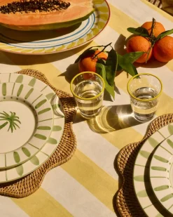 Swirl Serving Plate 32 cm, Green